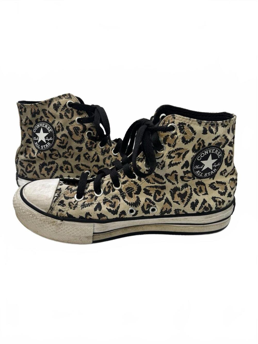 Converse Chuck Taylor All Star High Top Sneakers in Leopard